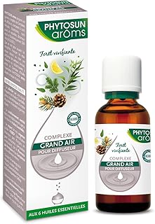 🎁 FREEBIE: Phytosun Arôms – Complexe Grand Air – Huiles Pour Diffuseur – Huiles Essentielles Pour Diffusion – 100% PURES ET NATURELLES