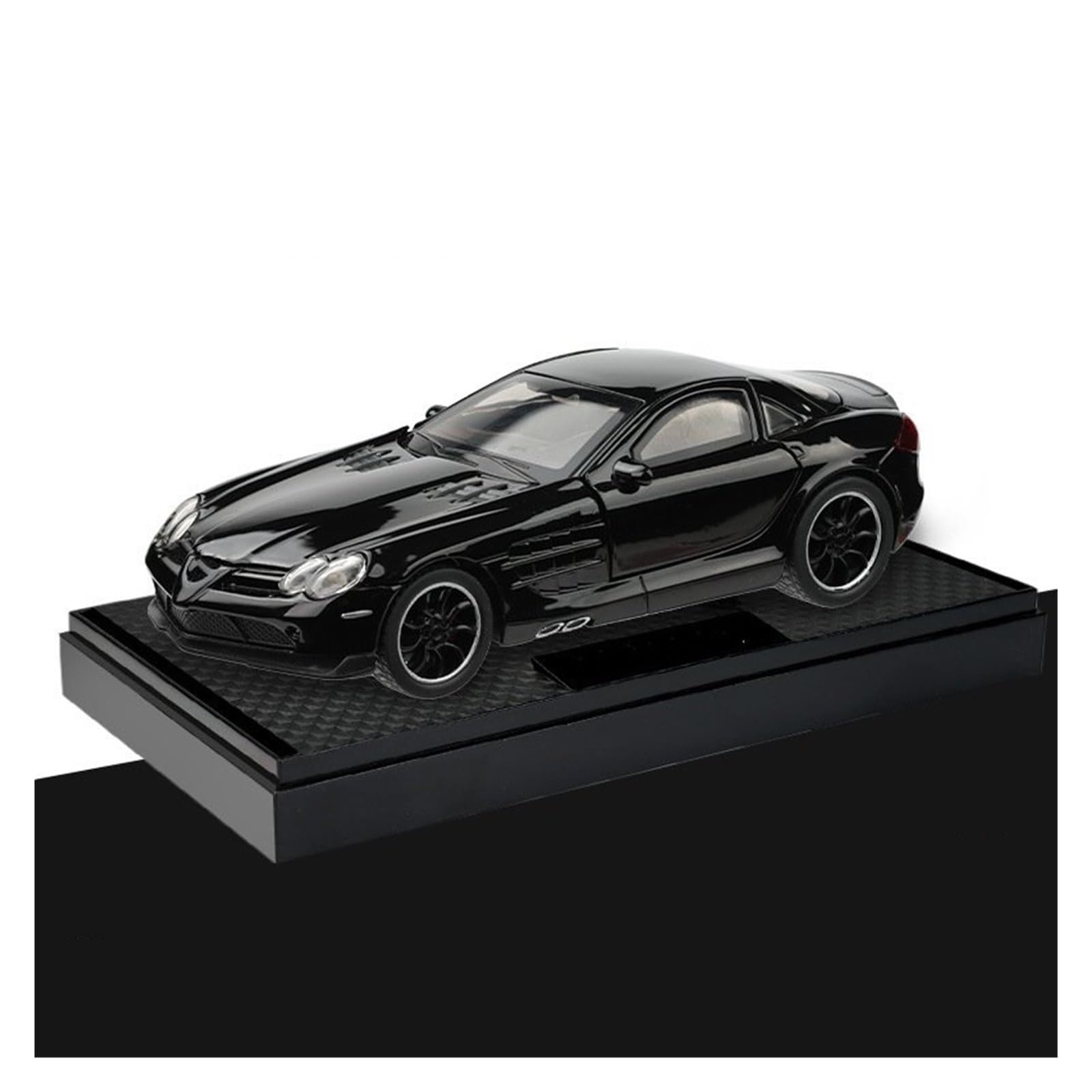 MOCALUX Scale Die-Cast Model Car 1:32 For BENZ For SLR Alloy Die Casting Model Car Ornaments(Black)