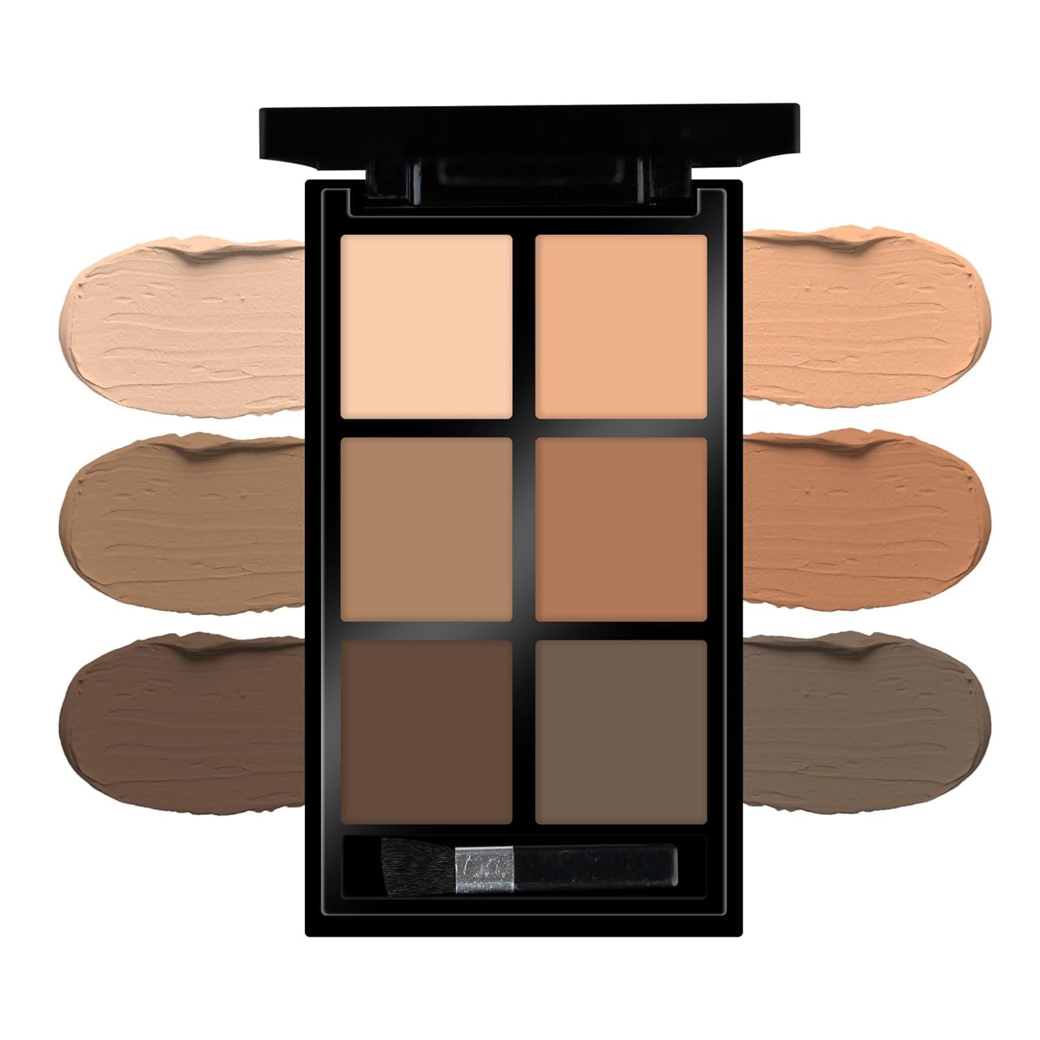 PREMIUM Contour & Bronzer Palette | Matte Finish & Long Lasting Formula | Easy to Blend, Creamy Texture, Lightweight Contour and Bronzer Palette for Face Makeup (Shade - 02, 17g) SH-7711-image-8