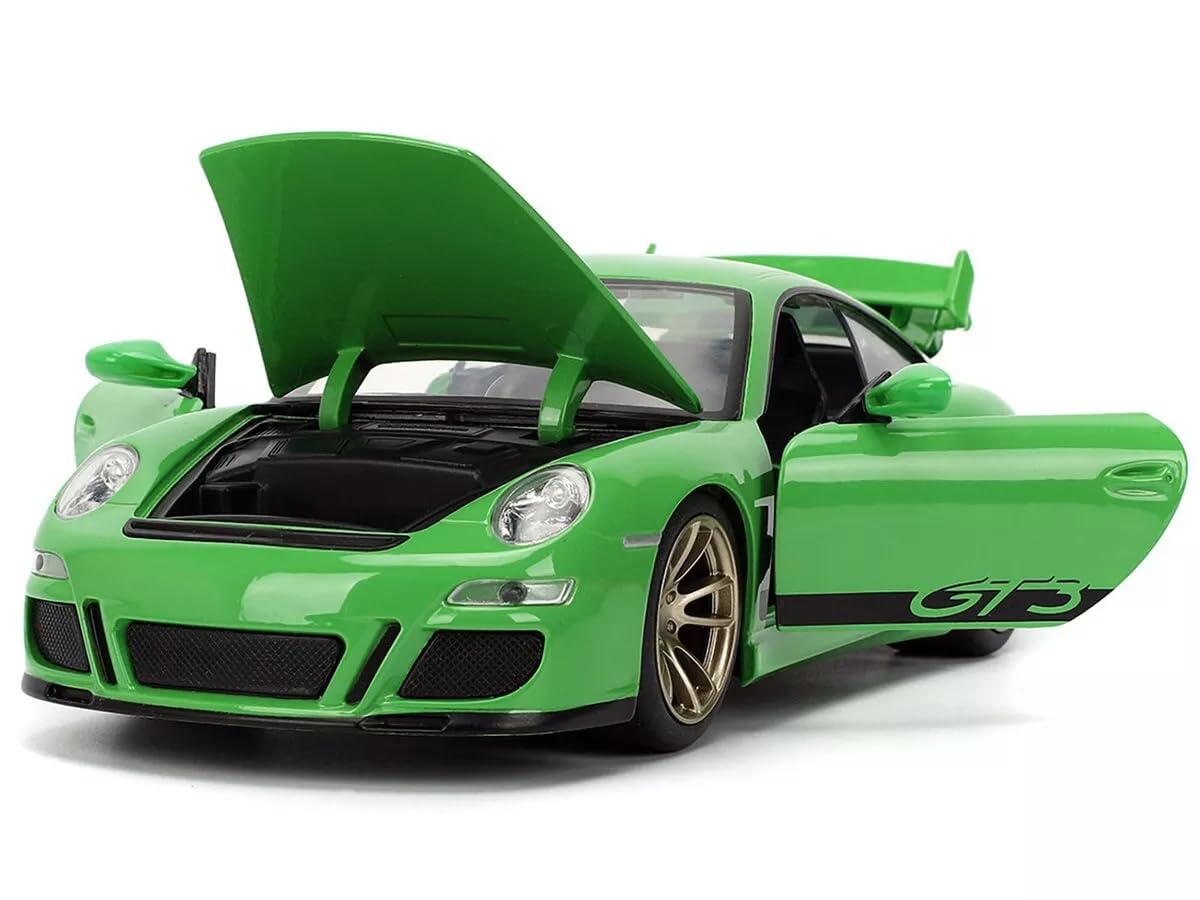 1:24 ワイスピ  Porsche 911 GT3 (997) Amazon | JADA TOYS 1/24 ワイルドスピード ポルシェ 911 GT3