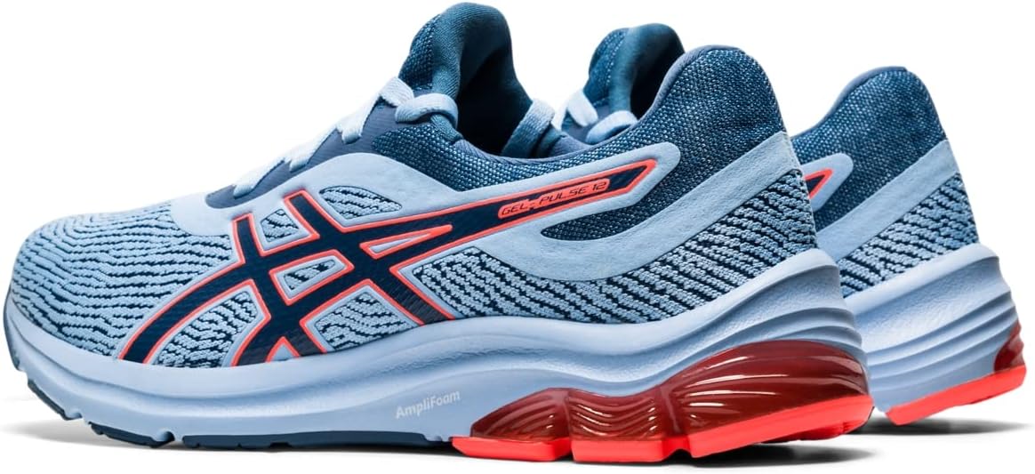 ASICS Women's Gel-Pulse 12 Monosock Running Shoes, 5M, Grand Shark/Grand  Shark : Amazon.sg: Fashion