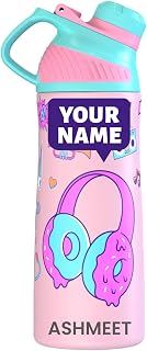 Rabitat ZYLO Personalized Insulated Water Bottle for School Kids 550ml | Steel Water Bottle for Kids | Kids Water Bottle |... Price In India