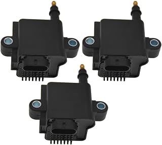 NEWHOW Ignition Coil Set of 3 for Mercury Optimax 75-300HP (1996-2016) - OEM 879984T00 3-Pack, Saltwater-Resistant Coils Fit Pro XS 115/250/300HP Outboards