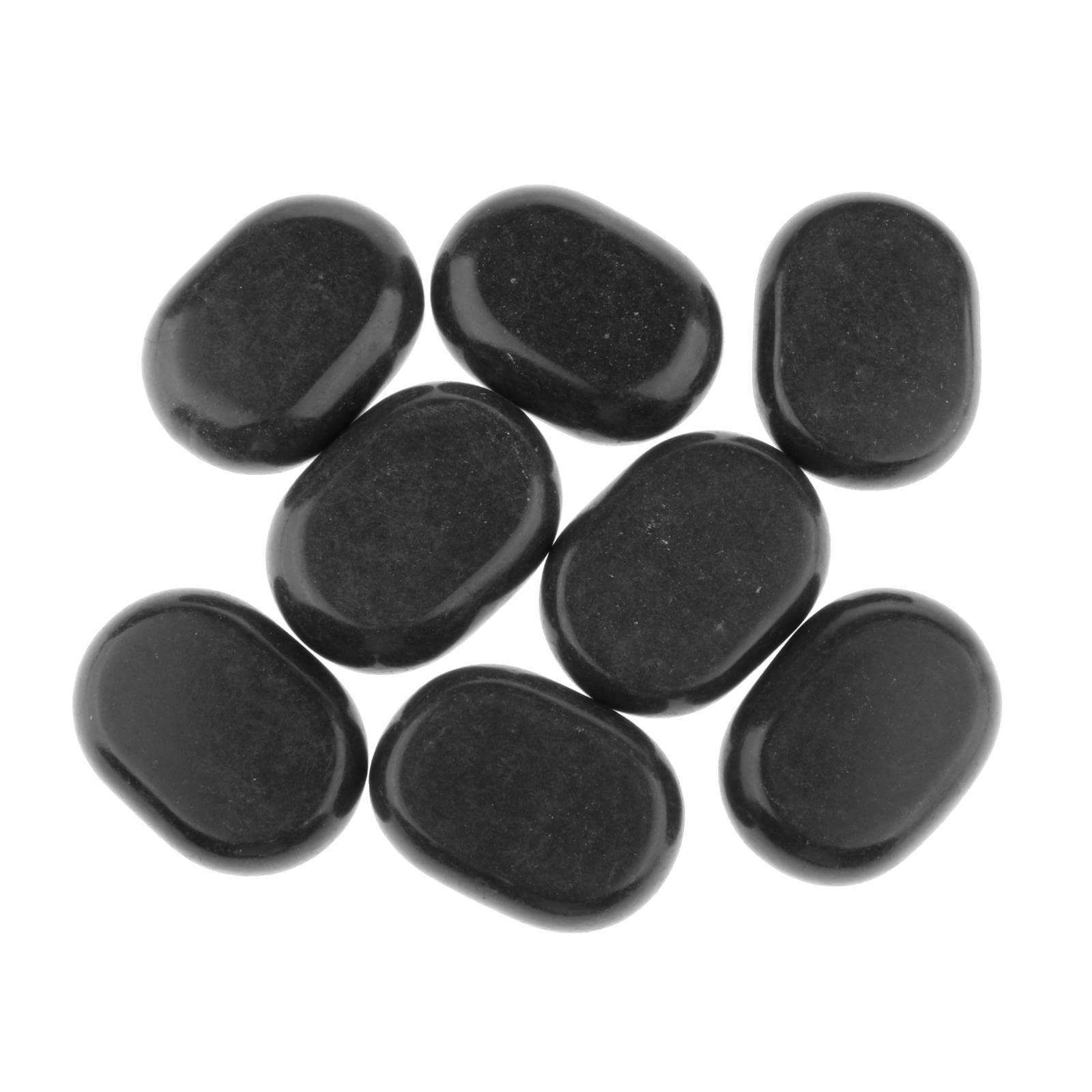 Piedra Herramientas Gua Sha Caliente Relajación Aceites Muscular Masaje Facial Térmico Terapia Corporal para Mujeres Terapeutas Hogar, 8 Pcs conjunto