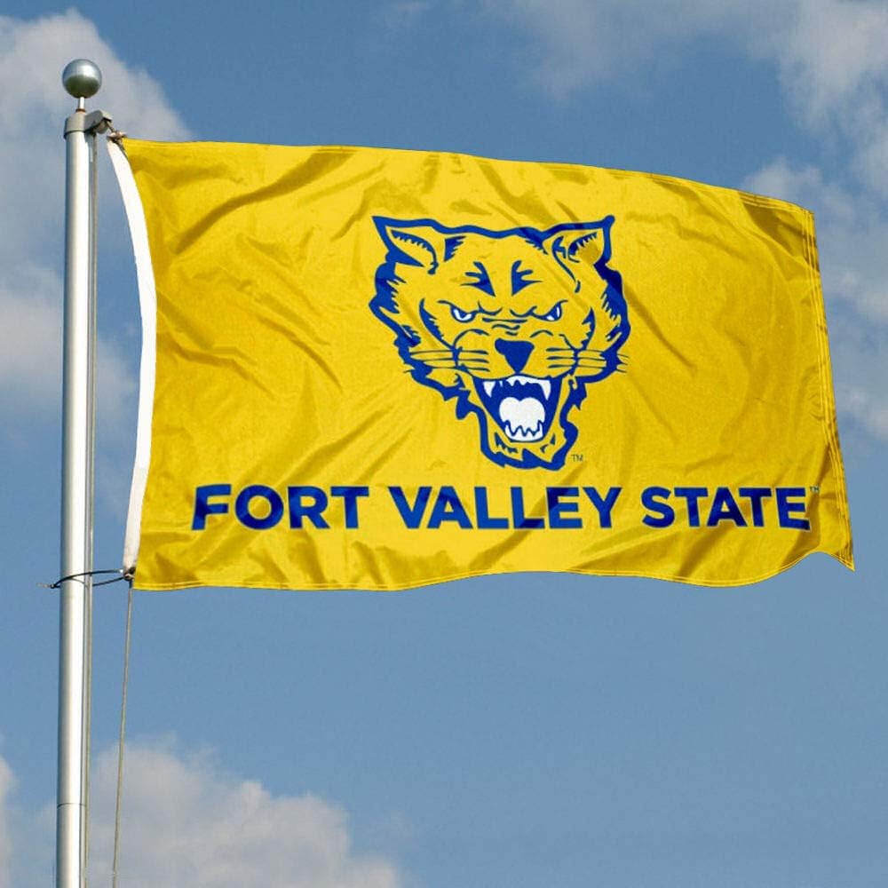 Fort Valley State Wildcats Gold Flag