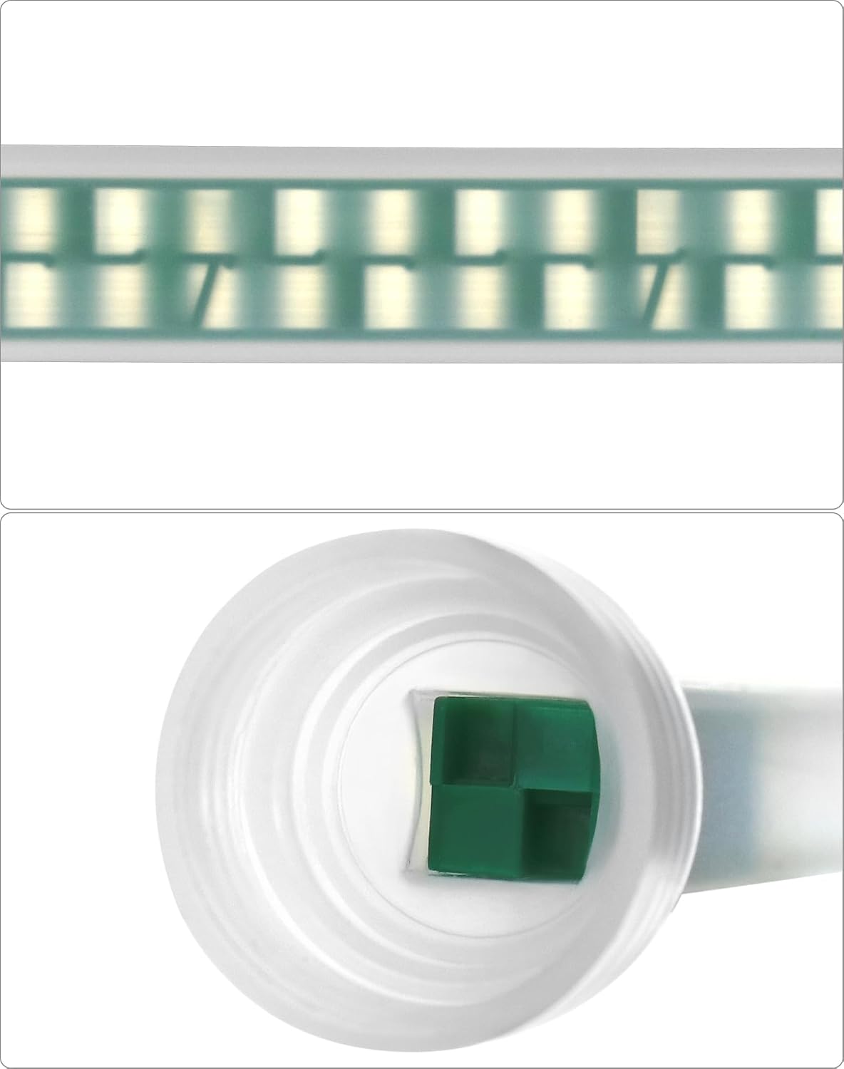 QWORK Epoxy Mixing Nozzle, Static Mixing Nozzle Tip for Adhesive Cartridges, Pack of 20