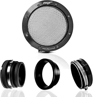 NGR Turbo Filter (Street Edition) | Universal 4 inch & 3.5 inch Turbo Screen Protector | Cold Air Intake Turbo Screen for Engine Performance & Protection