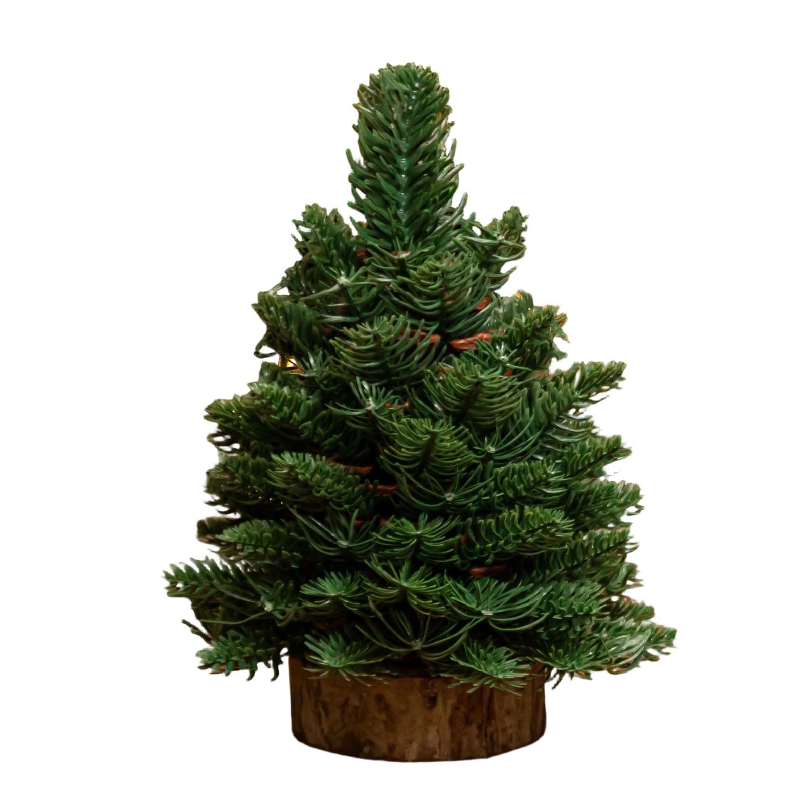 Tsophreniq Miniature Faux Christmas Tree Decoration Nordic Inspired Tabletop Holiday for Desks Shelves and Holiday Tables User Friendly Wooden Christmas