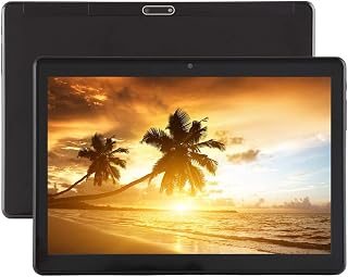 VGOLY Computador e tablet 4G Call Tablet PC, 10,1 polegadas, 2 GB + 32 GB, bateria de 4200 mAh, Android 7.0 MT6753 Cortex-A53 Octa Core 1,5 GHz, Suporte Dual SIM e Bluetooth e WiFi e G-sensor e GPS e
