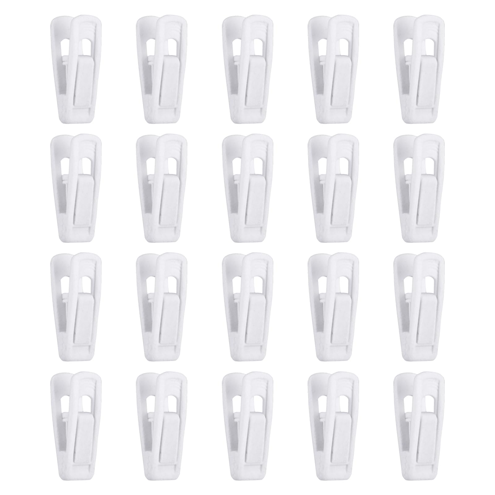 20PCS MultiPurpose Coated Hanger Clip for Sewing Tasks and Home Use Garment for Creative Clothes Use Slipproof Garment Travel Clothes