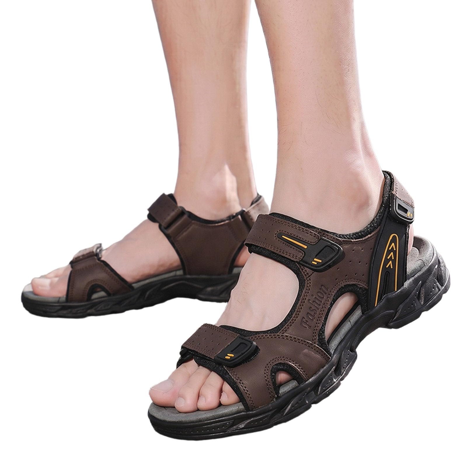 Chanclas Ligeras de Verano para Hombre, Sandalias de Confort Diario para Playa, Calzado de Ocio Transpirable, Zapatillas de Descanso con Ergonómica