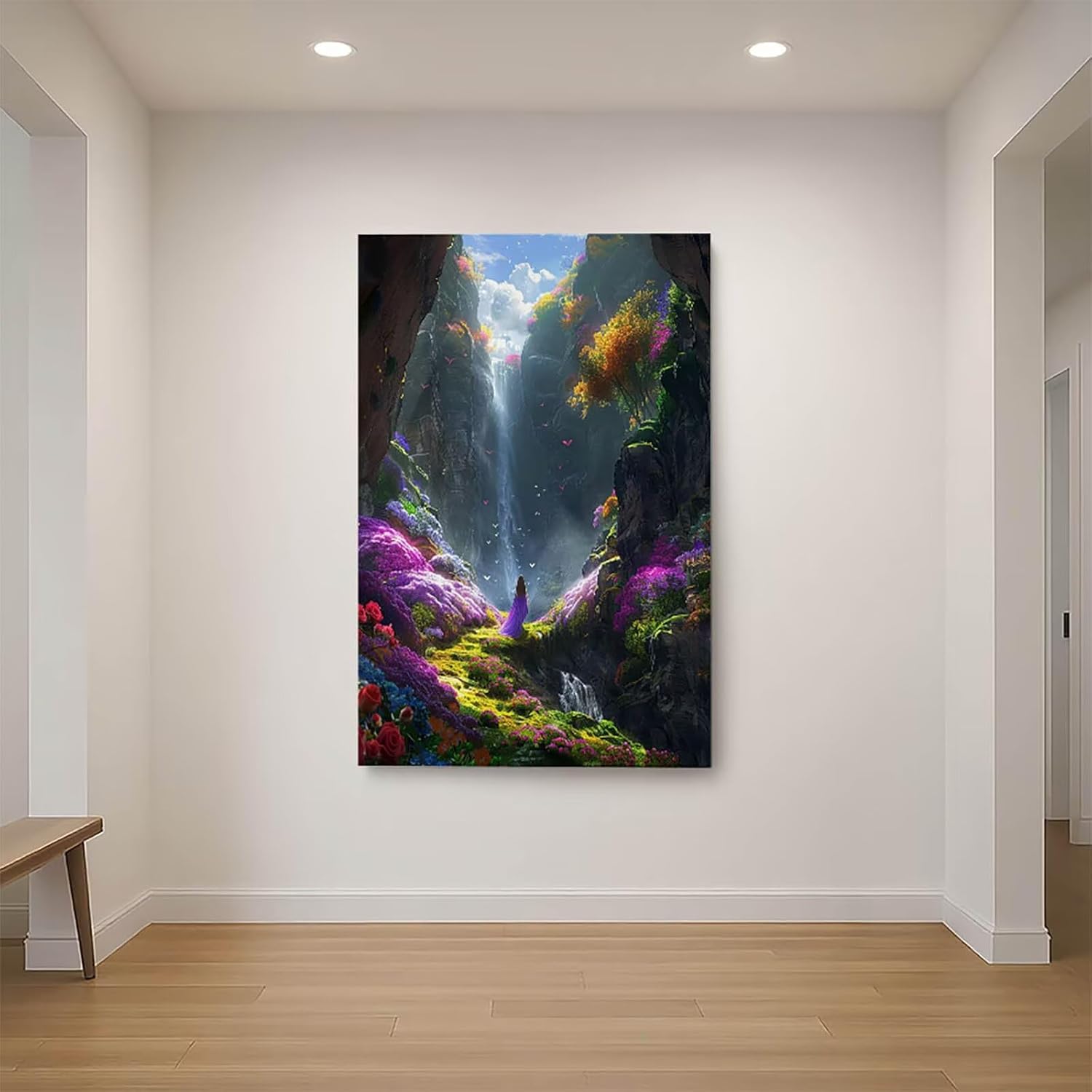 ダイヤモンドアート 花70x95 cm ダイヤモンドアート キット山 上級者 手芸キット 大人向け Diamond Painting