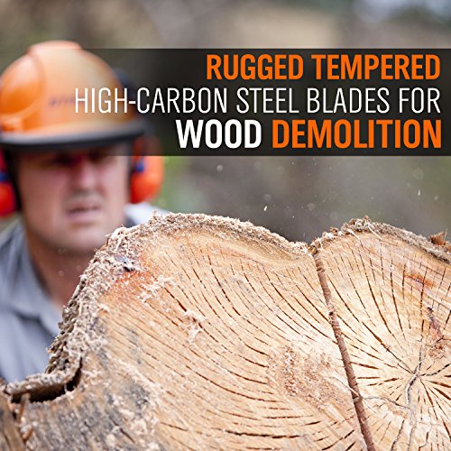 HORUSDY 10-Piece Reciprocating Saw Blades Set for Wood, Metal, and Plastic - image 7
