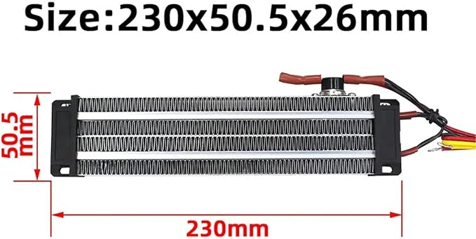 Calefactor Eléctrico Cerámico PTC 1000W 220V miniatura 2