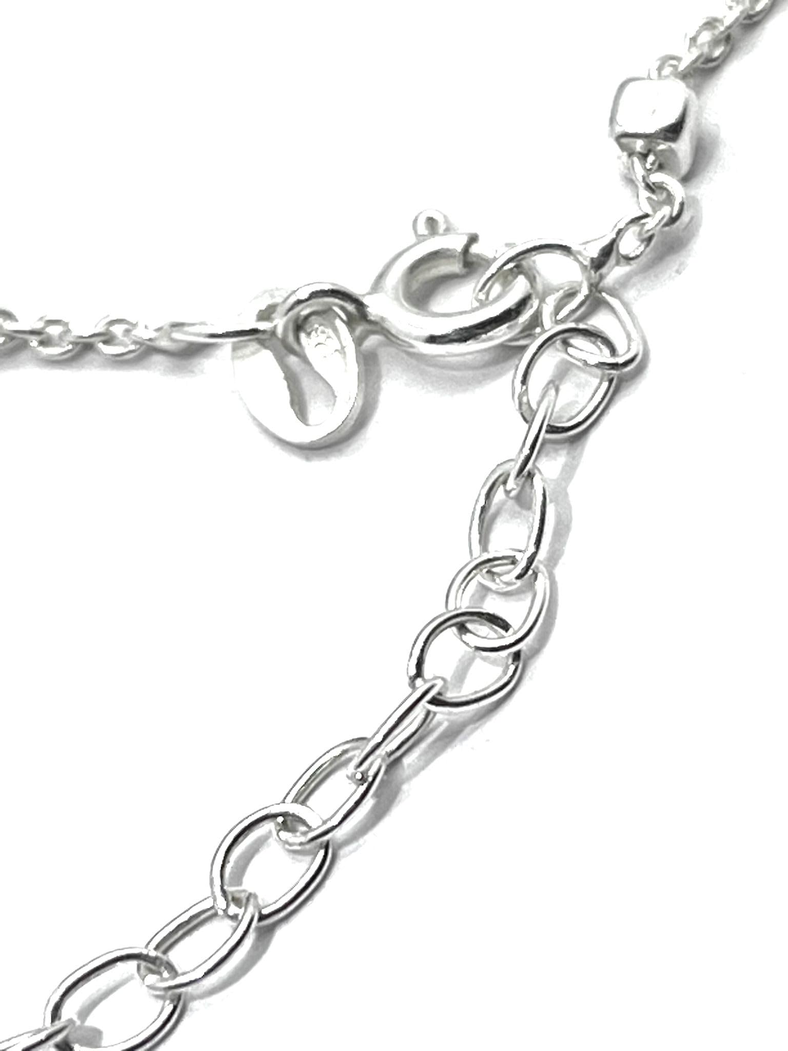 Collar para mujer plata de Ley 925 con colgante gota de agua lagrima - Piedras semipreciosas naturales malaquita curativas y energeticas - Amuletos para la buena suerte