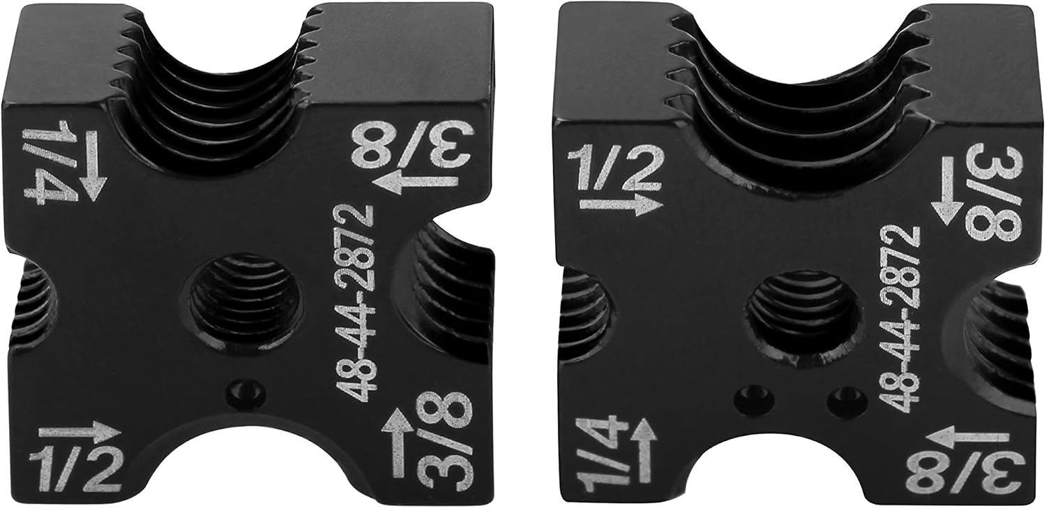 Replacement Cutting Dies Compatible with M-18 Threaded Rod Cutter 2872-20 2872-21 - 3-Size Kit Includes 1/4", 3/8", 1/2" - Replaces 48-44-2872
