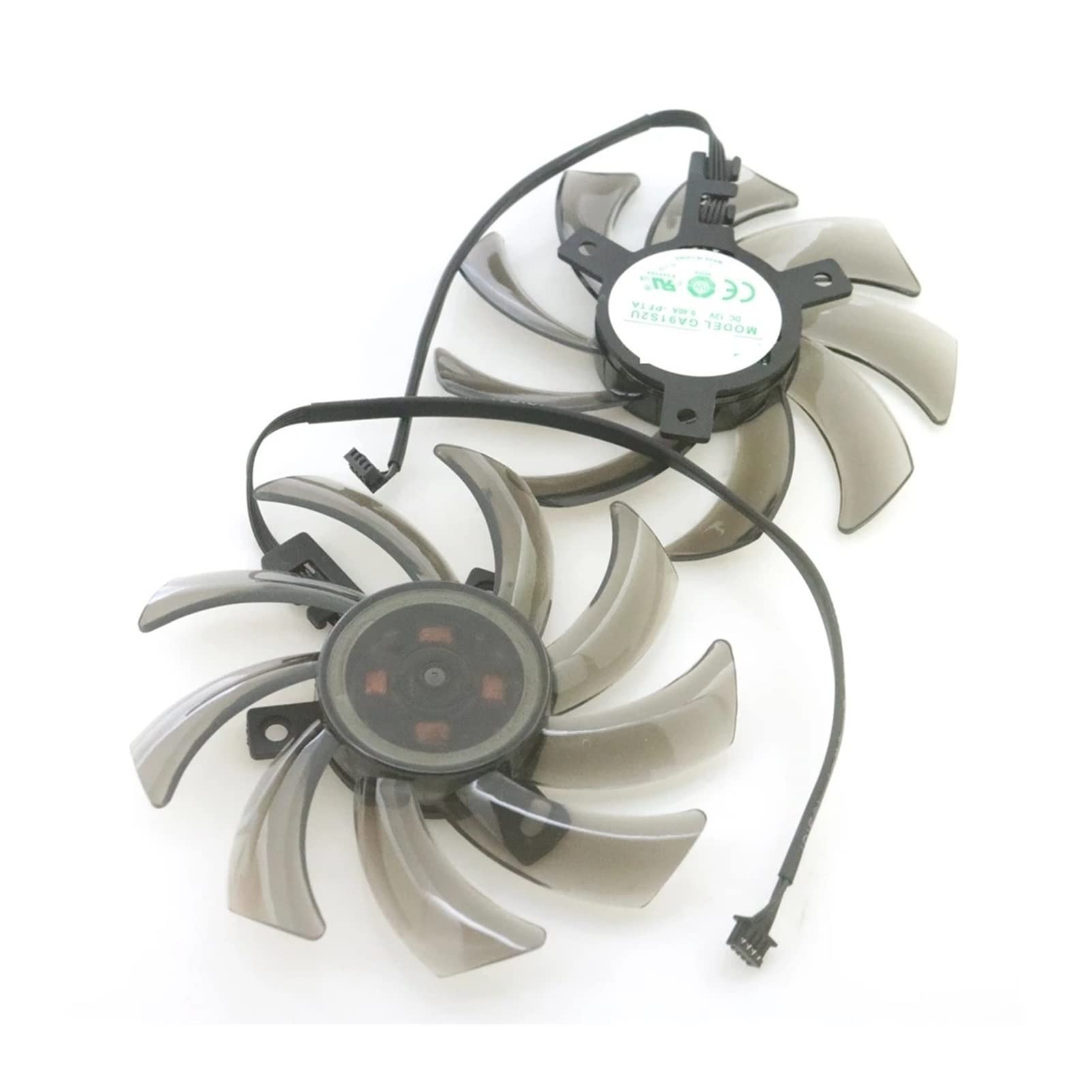 Youngran GA91S2U -PFTA DC12V 0.40A 4 Cable 4pin 85mm Vga Ventilador Compatible con Pensilvania L IT RTX2060 2060S GTX1660 1660S 1660 TI Tarjeta de gráficos Ventilador de enfriamiento Leisurely