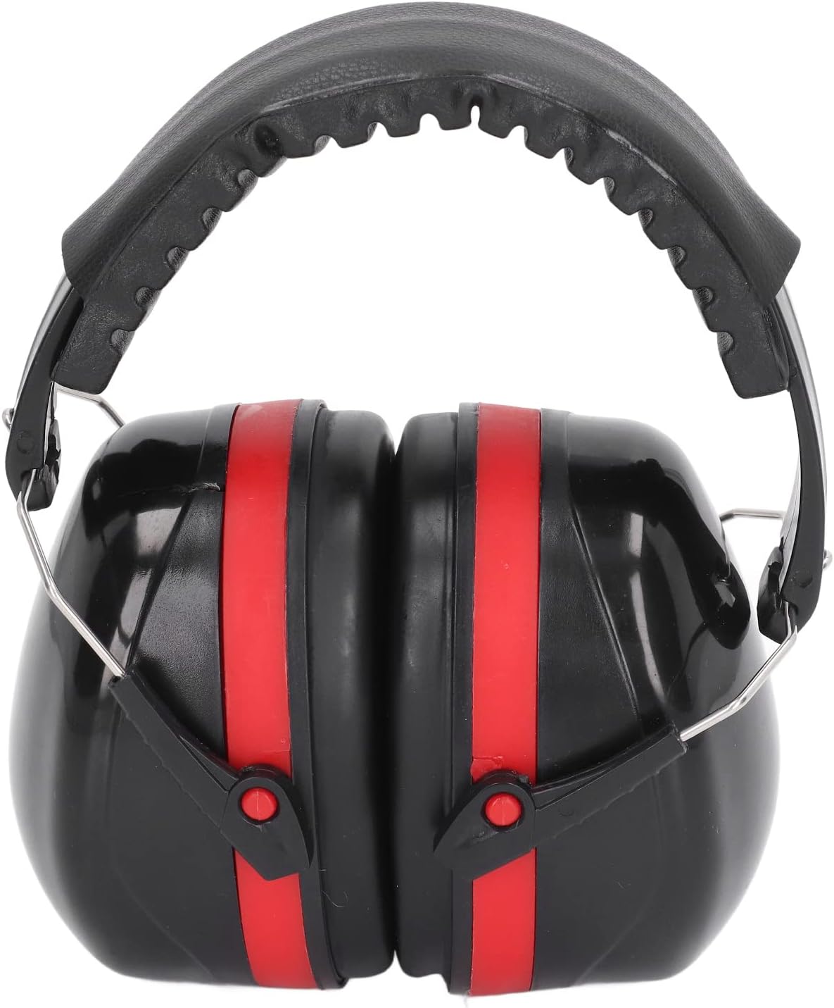 Baby Noise Cancelling Headphones, Hearing Protection Earmuffs, 360 Degree Rotatable Adjustable Ear Cups with Soft Foam Padding, Lightweight Comfortable Headphones for Airplane Trav (Red Black)