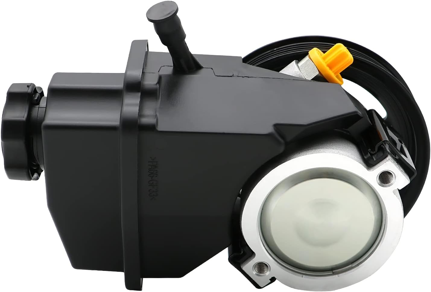 Chefull Power Steering Pump with Reservoir Pulley Assembly fit for 2006-2011 Chevrolet Impala 2006 2007 Chevy Monte Carlo 3.5L 3.9L V6, Power Assist Pump, 20-69989