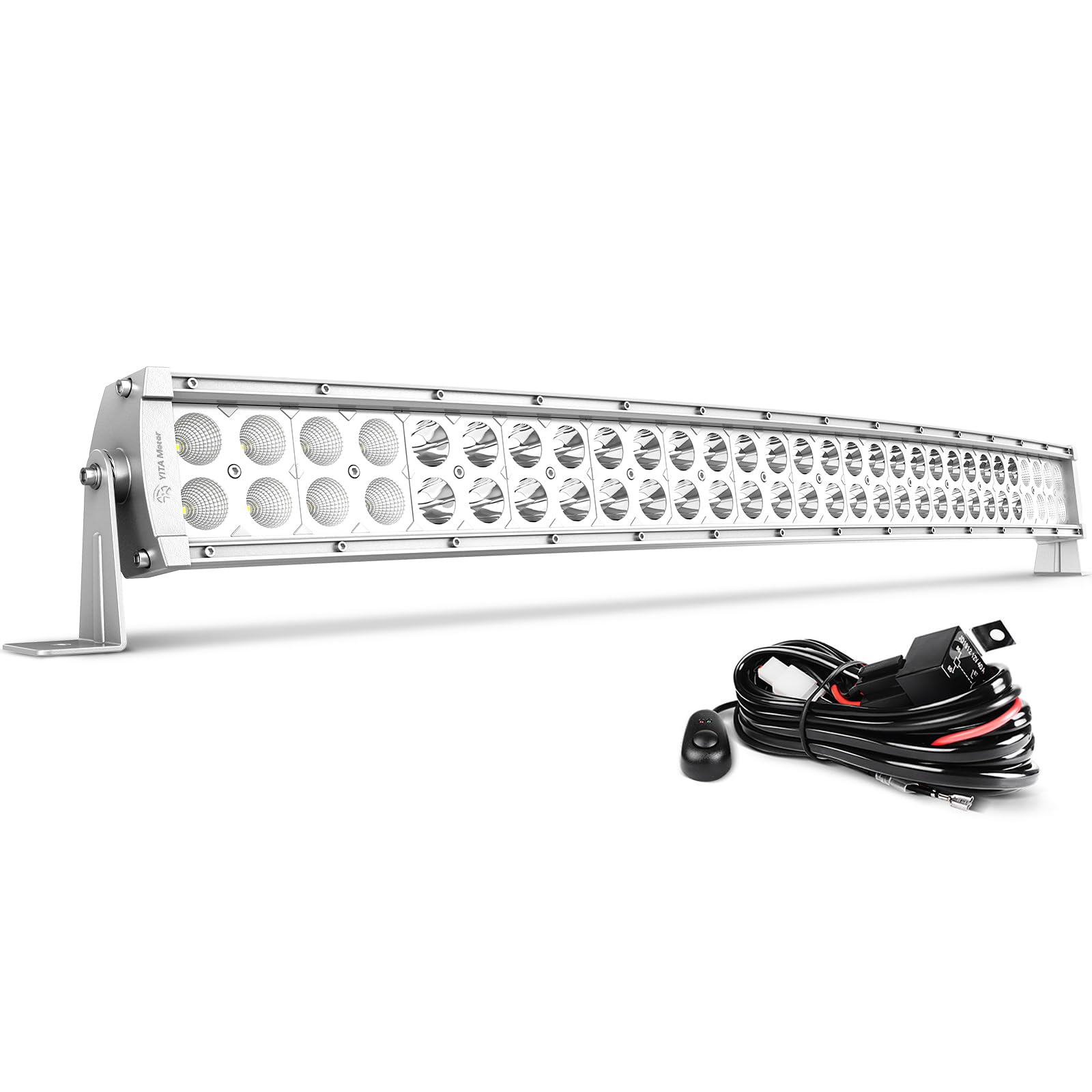 YITAMOTOR 32-Inch Curved LED Light Bar