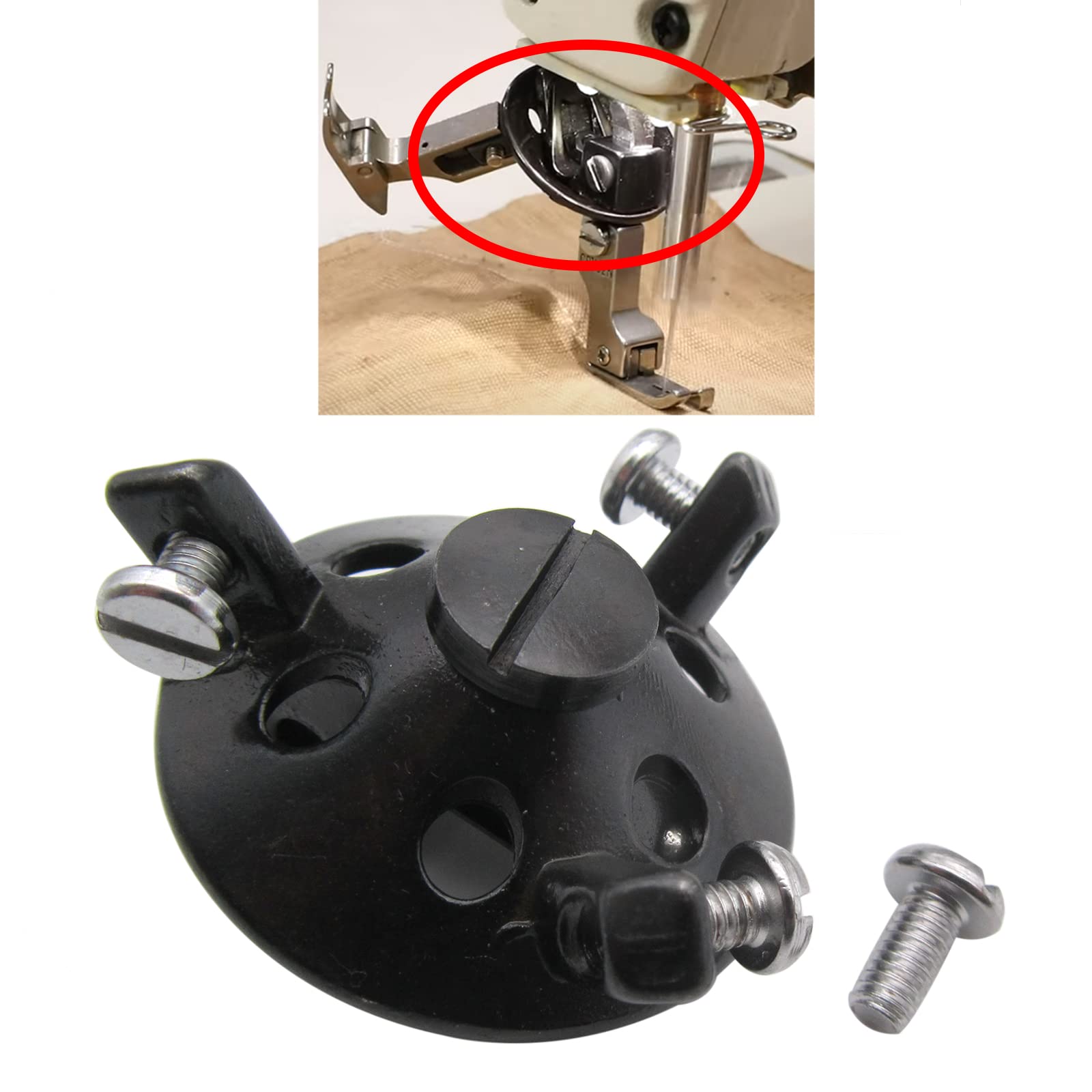 CKPSMS Marque – 1 support de pied presseur pour tourelle #KP-19222 compatible avec/remplacement pour marque JUKI DDL-555 DDL-5550, DDL-8500, DDL-8700, DDL-8900, Brother Brand DB2-B735, DB2-B755