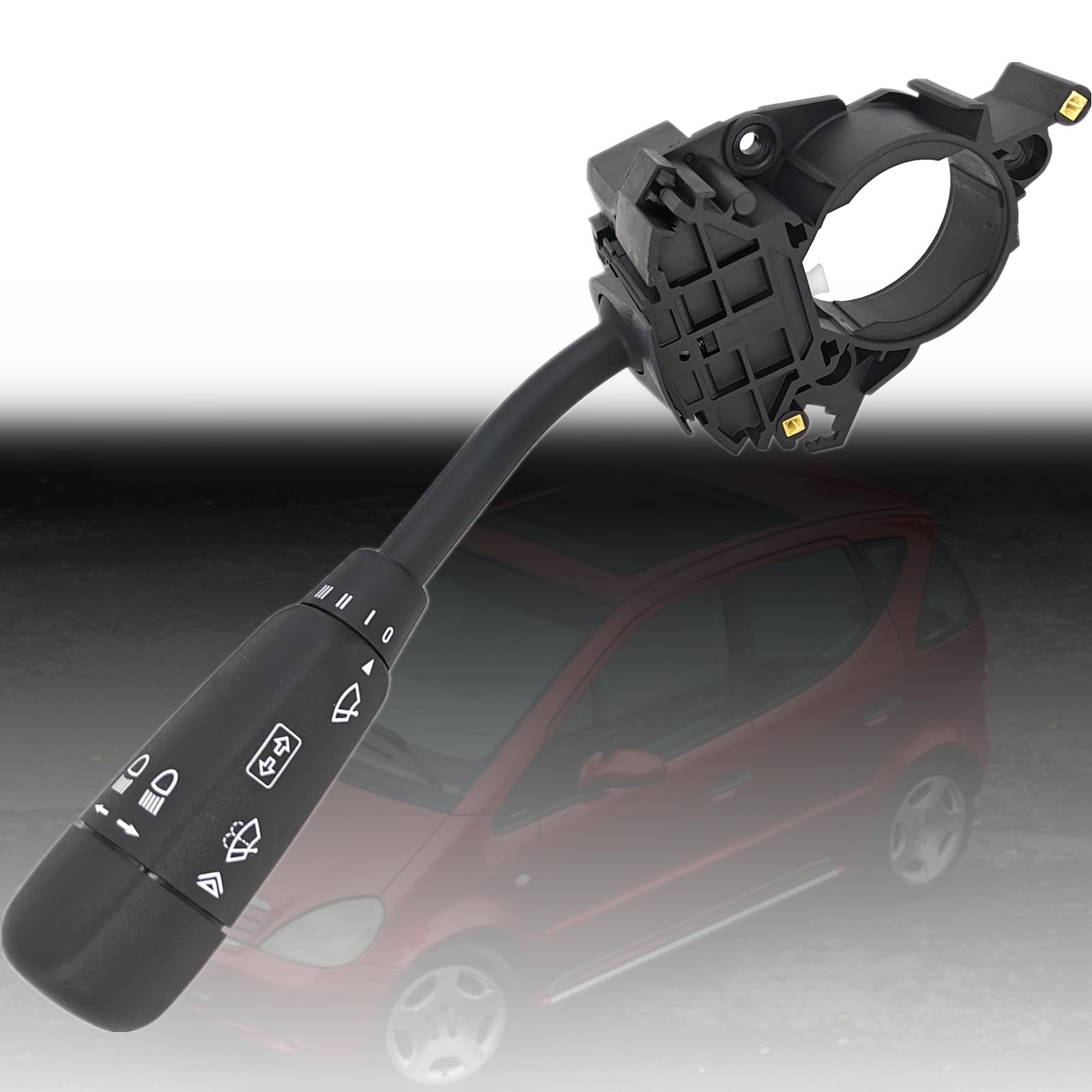 Commodo Interrupteur Essuie-glace Phares d’éclairage Clignotants Compatible avec Mercedes-Benz A-Klasse W168 1997-2004 A1685450110 1685450110