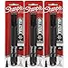 Sharpie Fine Point Pens, Black Ink 2 ea (Pack of 3)