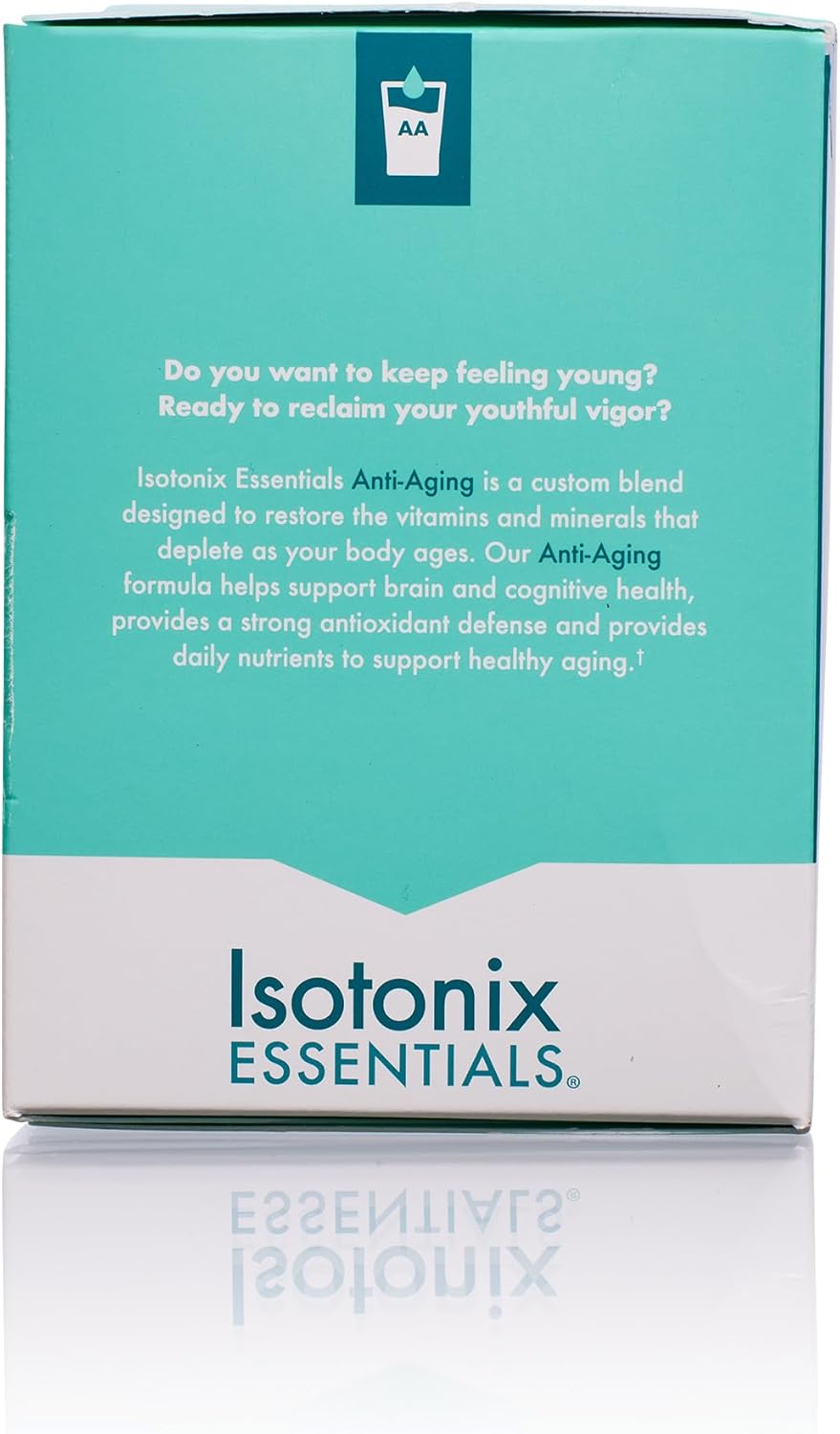 Isotonix Essentials Anti-Aging Multivitamin Packets – Activated B Vitamins, CoQ10 & Vitamin D3 for Brain, Energy & Healthy Aging, Isotonic Drink Mix, 30 Packets
