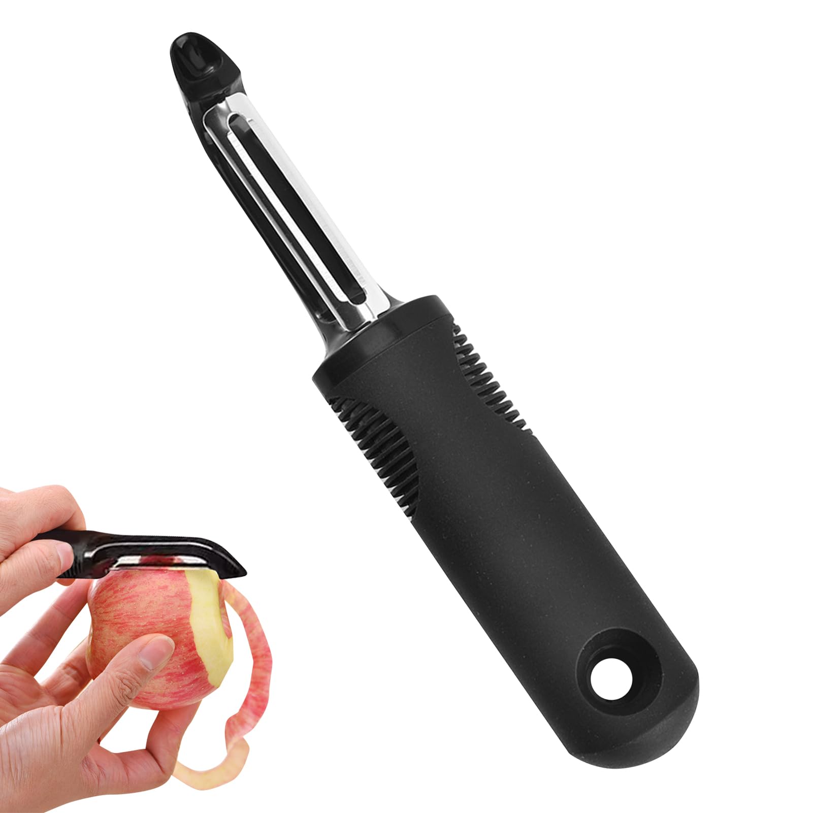 Stainless Steel Potato Peelers, Ergonomic Non-Slip Handle, Fruit Scraper