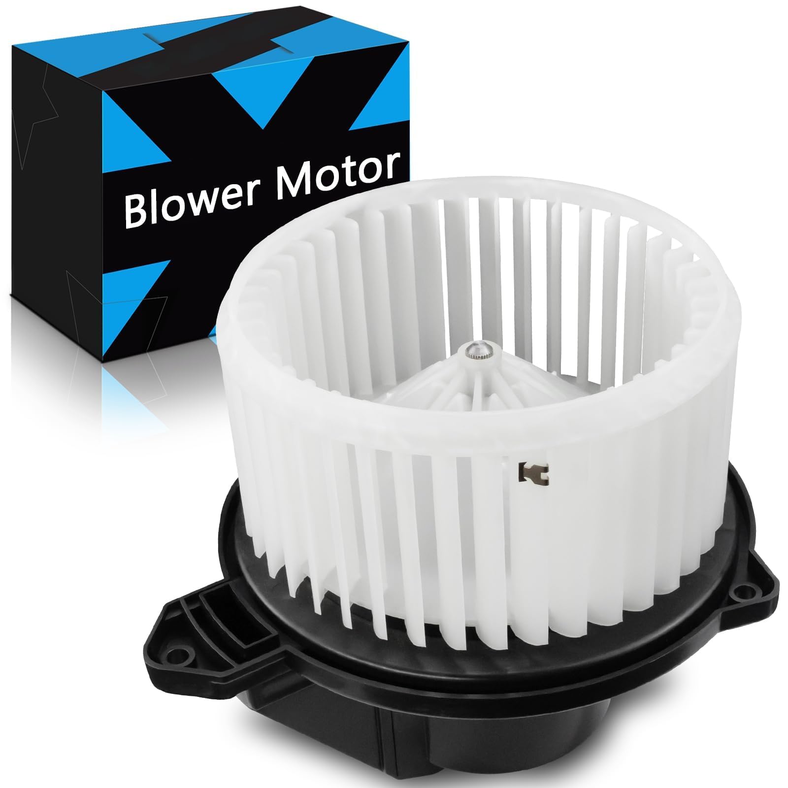 HVAC Heater Blower Motor with Fan Cage for:-Dodge for:-ram 1500 2500 3500 2002 2003 2004 2005 2006 2007 2008, for:-Jeep Grand Cherokee 2002 2003 2004 Replace OE# 700012, 3010483, PM9198