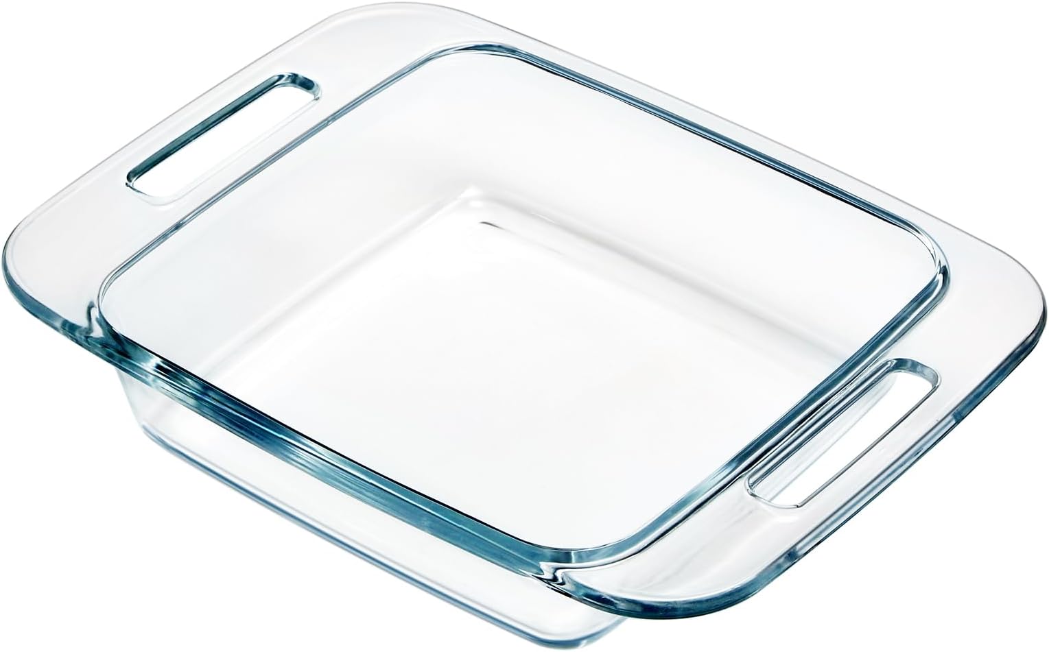 Borcam Set van 2 ovenschotels vierkant 28x28x6cm en 22x22x6cm