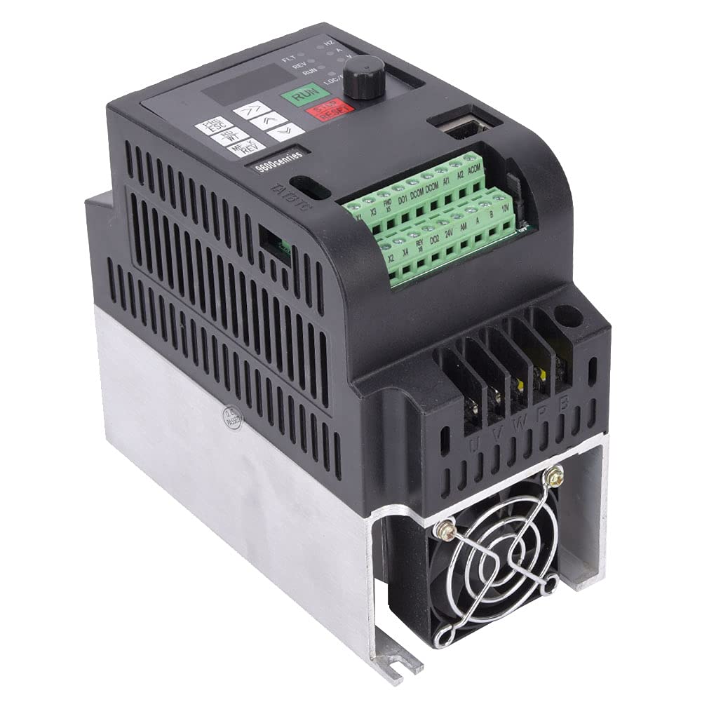 FTVOGUE 0.75KW 3-Fase Universale Mini Variatore di Frequenza