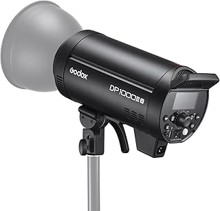 Godox DP1000III-V Upgraded Studio Flash Light 1000Ws Power GN140 5600±200K Strobe Lighting Built-in 2.4G Wireless X System Bowens Mount Photography Flashes