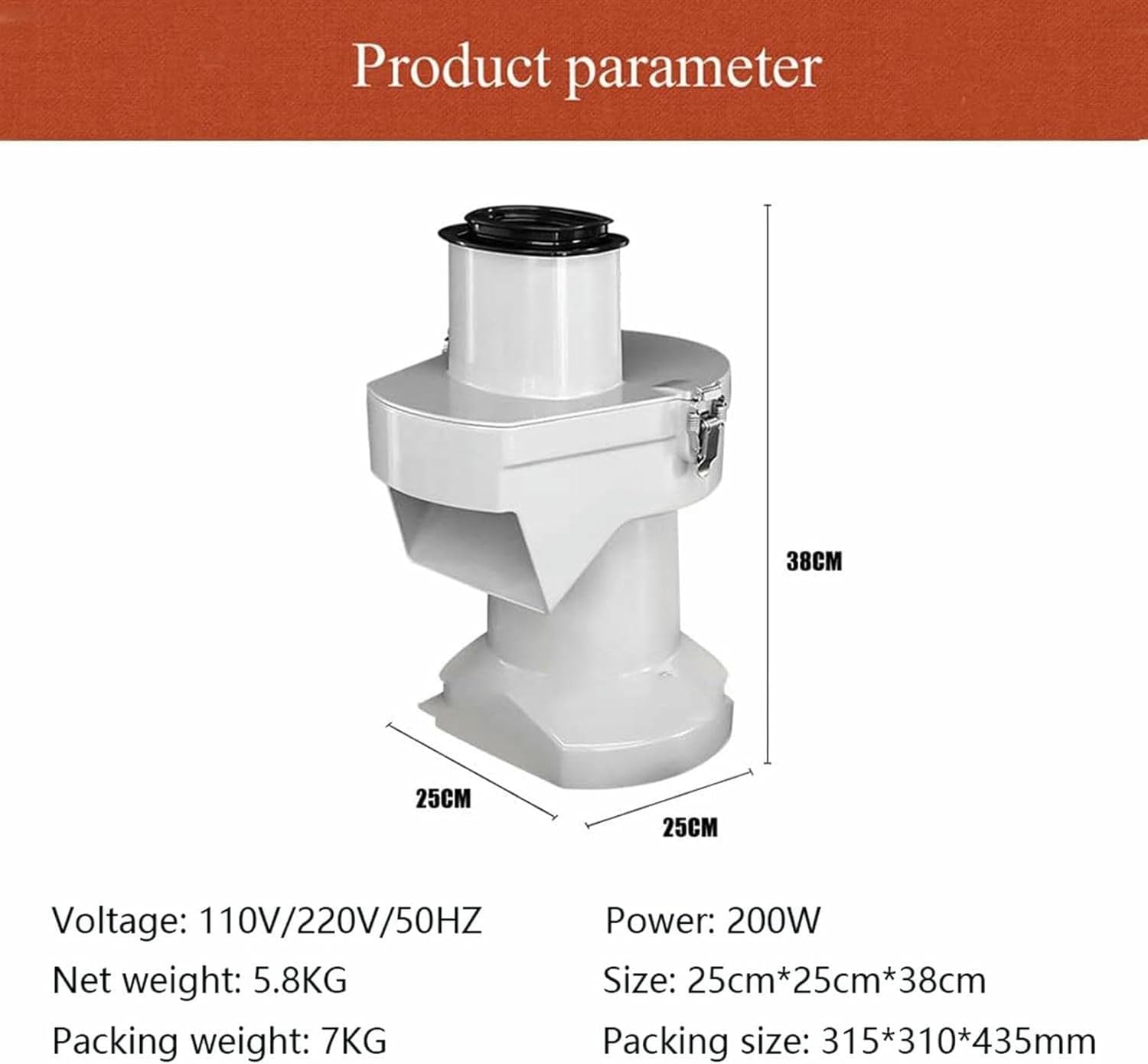 Automatic 3 In 1 Fruit And Vegetable Grinder, Electric Vegetable Cutter, Cutting Grinder, Vegetable Cutter