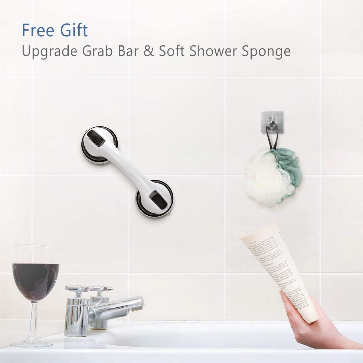 Exсluѕіvе Dіѕсоunt 60% Prісе GreenChief Shower Bath Chair with Back and Arms Removable 300lb, Bathtub Chair with Handles - Free Assist Grab Bar - Medical Tool Free Shower Cutout Seat for Disabled, Handicap, Seniors & Elderly