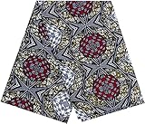 African Print Head Wraps Extra Long 72”x23” Head Scarf Tie for Women Soft Polyester Material(Circle)