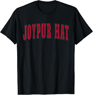 Bangladesh Lover Proud Bangladeshi Souvenir Joypur Hat T-Shirt