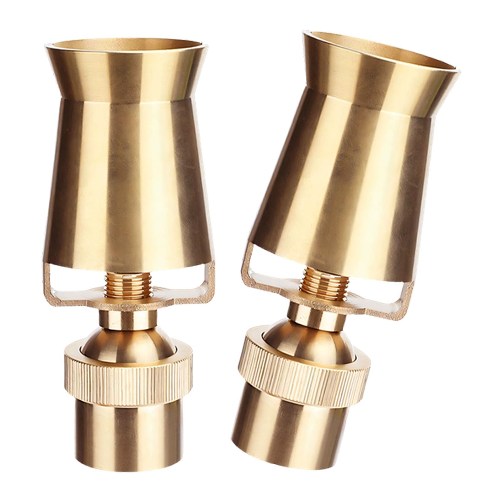 Brass Fountain Cedar Bubbling Fountain Nozzle Garden Pond Landscape Decoration Accessories Bronze Spring Nozzle