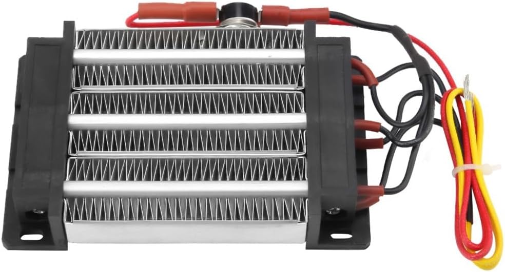 600W 220V PTC Ceramic Air Heater Insulated Heating Component with Aluminum Tube for Air Conditioner, Electric Heater, Humidifier