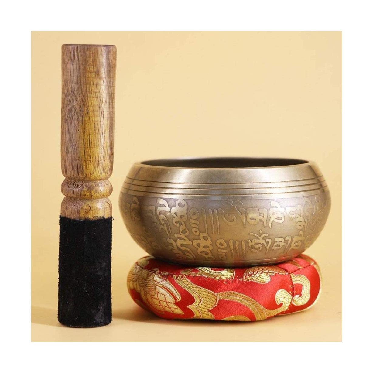 Set di Campane Tibetane Facili da Suonare per Principianti, Campane Buddiste per La Terapia del Suono, Realizzate A Mano in Nepal, Perfette per La Guarigione Olistica, Il Soll