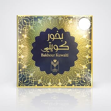 Almas Perfumes Incense Bakhoor Kuwaiti - 40G of Authentic Arabic Wood Chip Bakhoor Incense -Aroma Lasts All Day Long - Perfect for Prayer, Namaaz, Ceremony, Meditation
