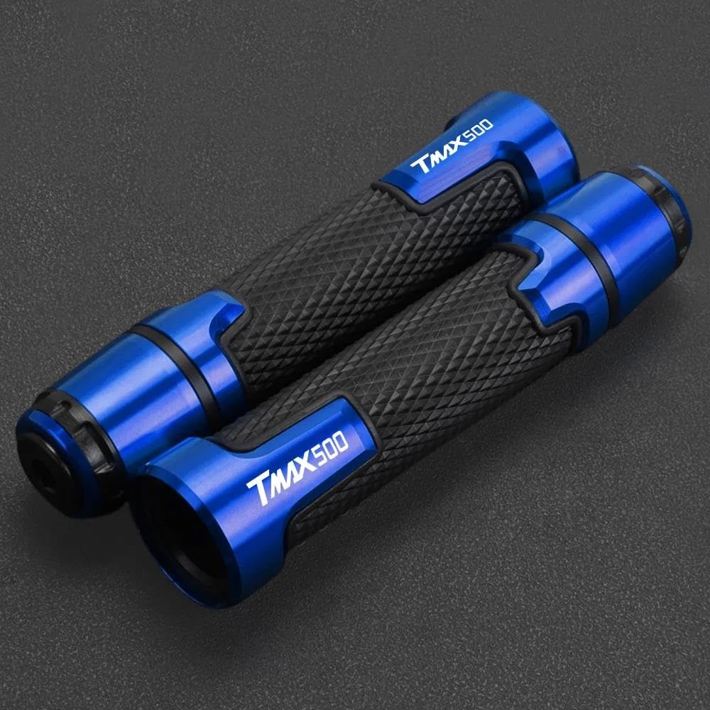 Empuñaduras de barra TMAX 500 azul para rutas urbanas y viajes largos