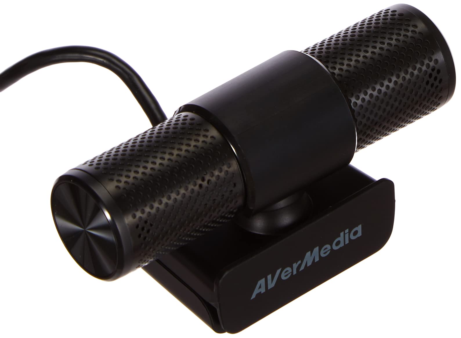 AVerMedia Live Streamer WEBCAM 313: Full HD 1080p, dos micrófonos incorporados, pestaña de seguridad y giro 360º, óptimo teletrabajo, videoconferencias