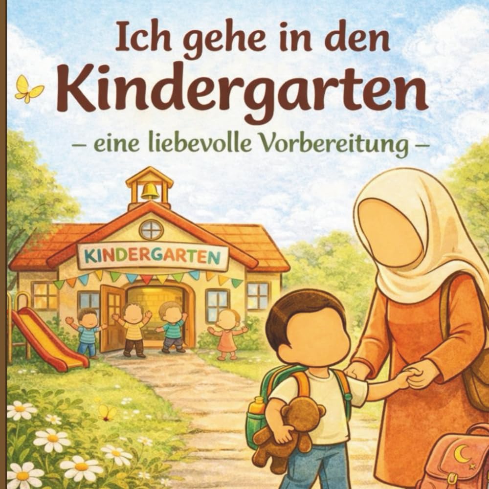 Hallo Kindergarten: Mein erstes Kindergartenbuch ab 3 Jahren–Bilderbuch über Diversität,Freundschaft,Weihnachten und Eid: Liebevoll illustriertes ... interkulturelles Lernen und gem. Feste
