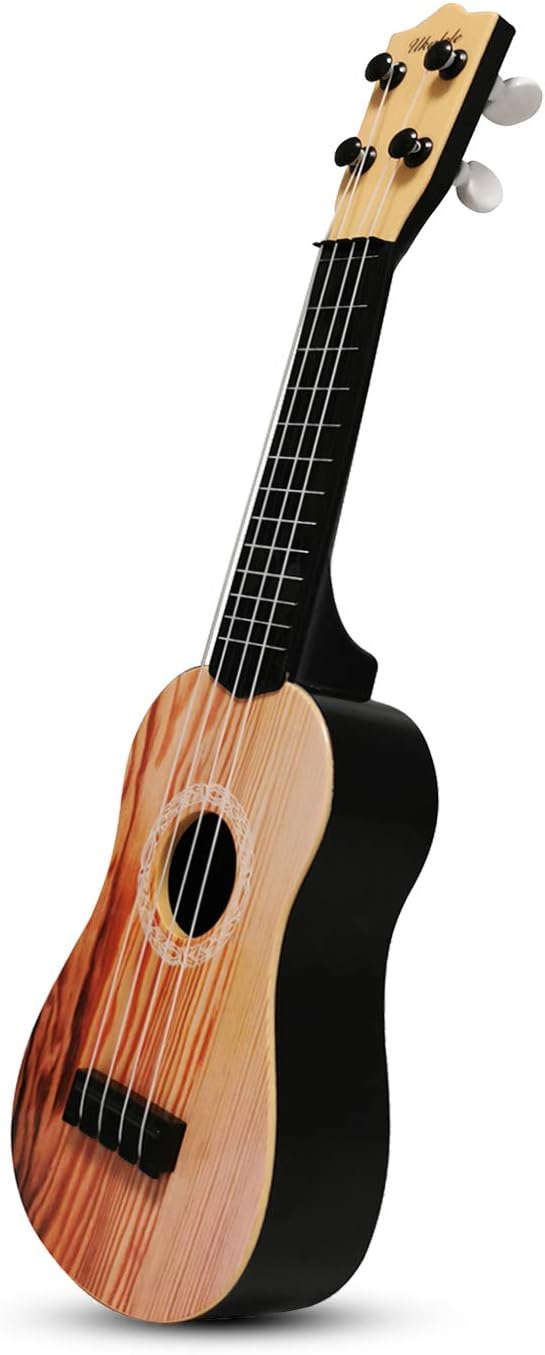 17inch Kids Ukulele Guitar 4 Strings (Brown)