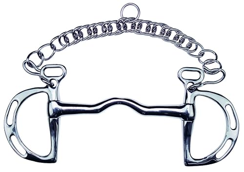 Feeling 606642 Unjointed Kimberwick bit, Unisex Adulto, Multicolor, 115 mm
