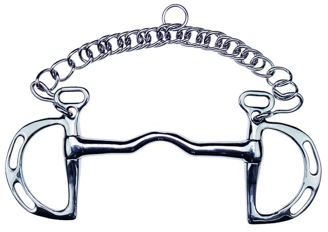 Feeling 606642 Unjointed Kimberwick bit, Unisex Adulto, Multicolor, 135 mm