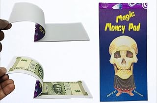 5 Years And Above Magic Money Pad Magic Tricks, Multicolor