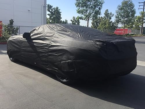 Miniatura 6 de Cubierta para auto, a medida, 2015-2017 para Ford Mustang, Xtrashield, color negro, de CarsCover