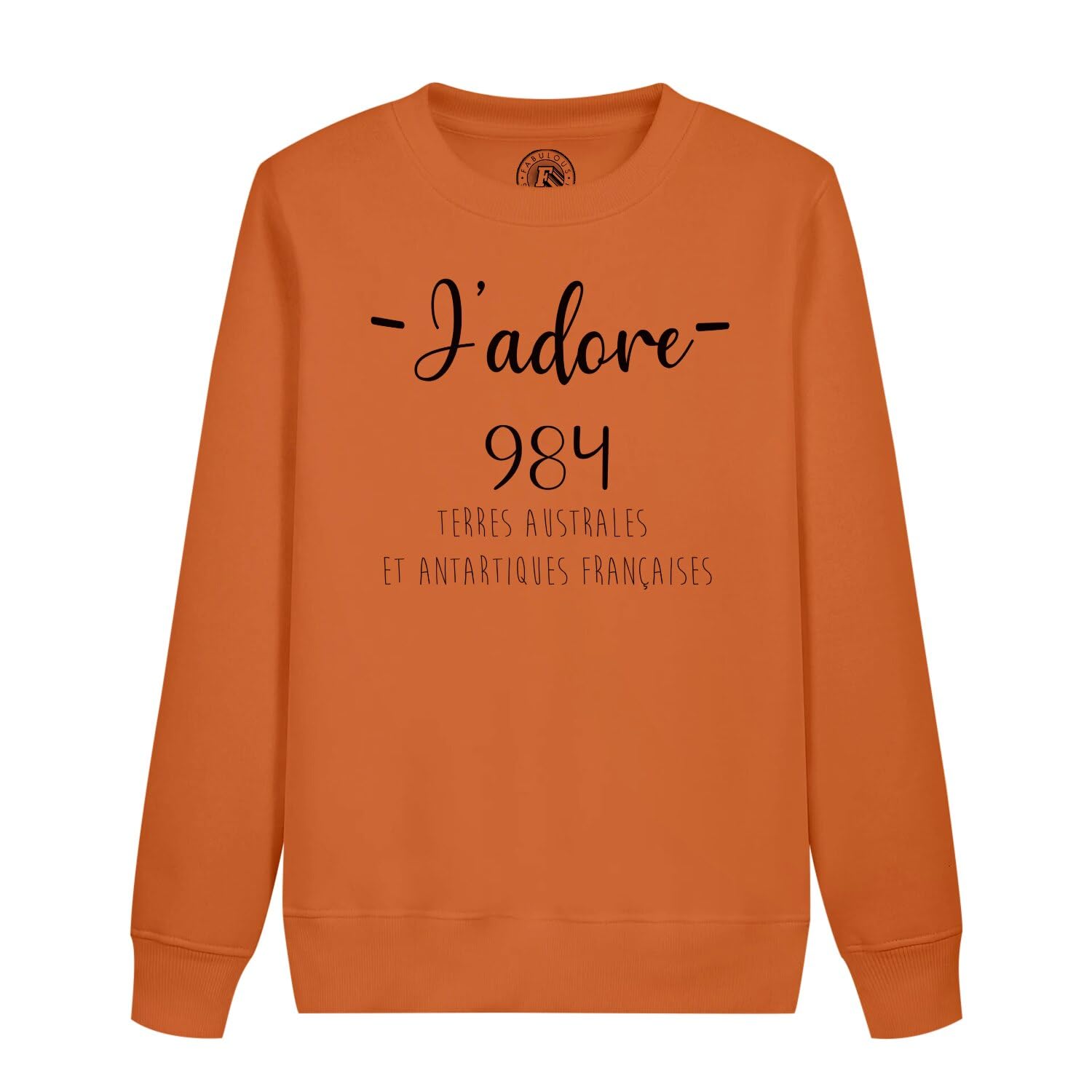 Sweat enfant J'adore Terres Australes pull confortable contre le froid